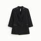 TAILLEUR  DOPPIOPETTO JU25KAW NERO IMPERIAL.