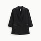 TAILLEUR GIACCA DOPPIOPETTO JU25LAW NERO IMPERIAL.