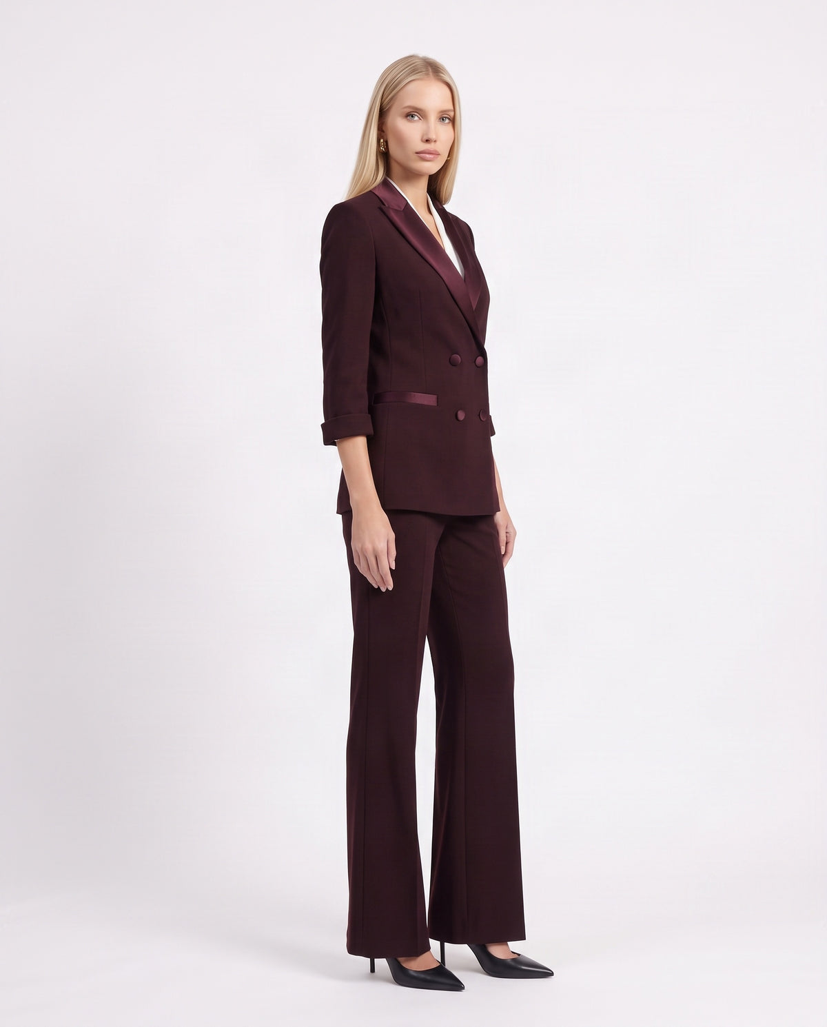 TAILLEUR DOPPIOPETTO JU25MAW PLUME NOIR IMPERIAL.
