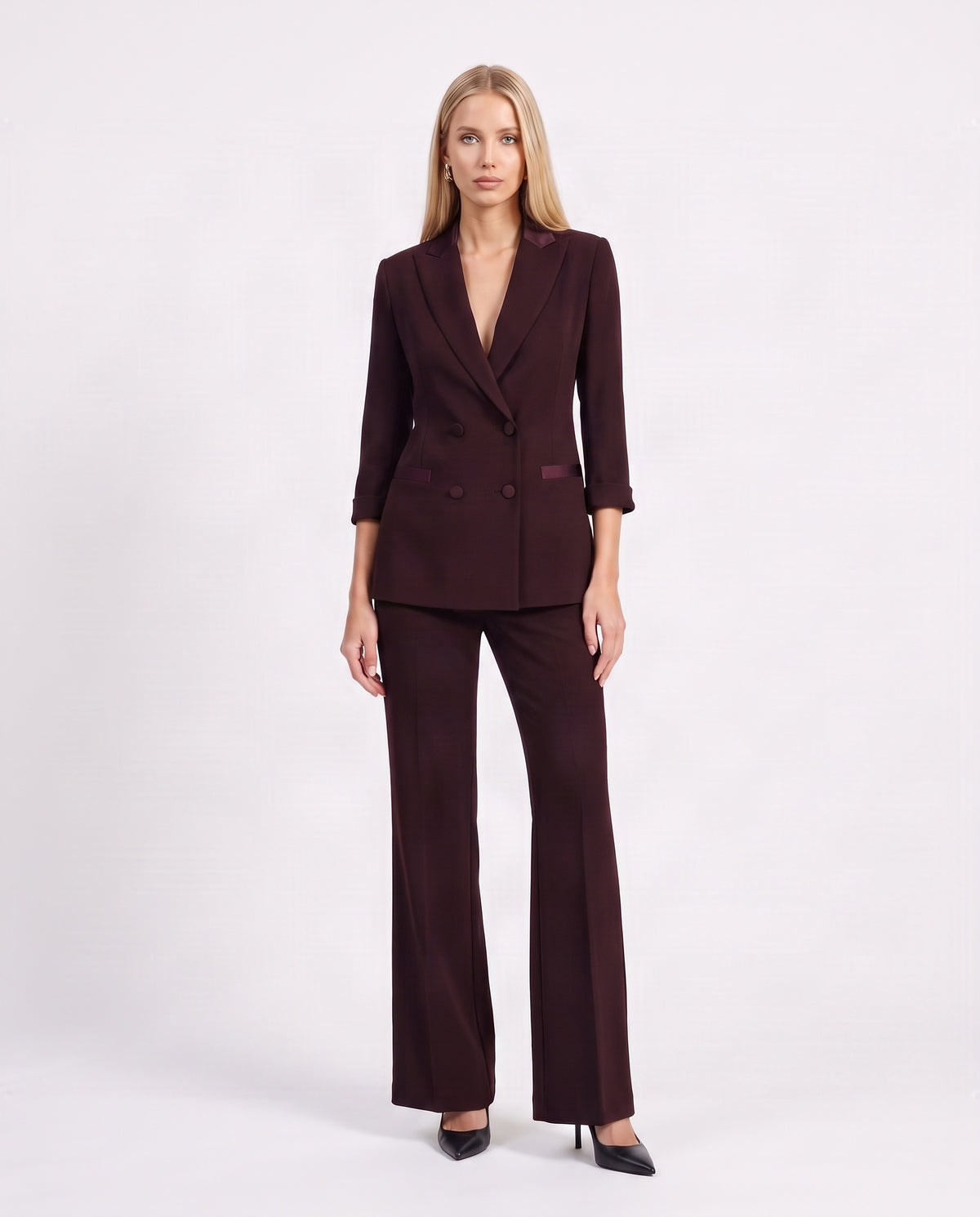 TAILLEUR DOPPIOPETTO JU25MAW PLUME NOIR IMPERIAL.