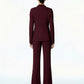 TAILLEUR GIACCA ANNODATA AI25543 BORDEAUX TENSIONE IN.