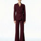 TAILLEUR GIACCA ANNODATA AI25543 BORDEAUX TENSIONE IN.