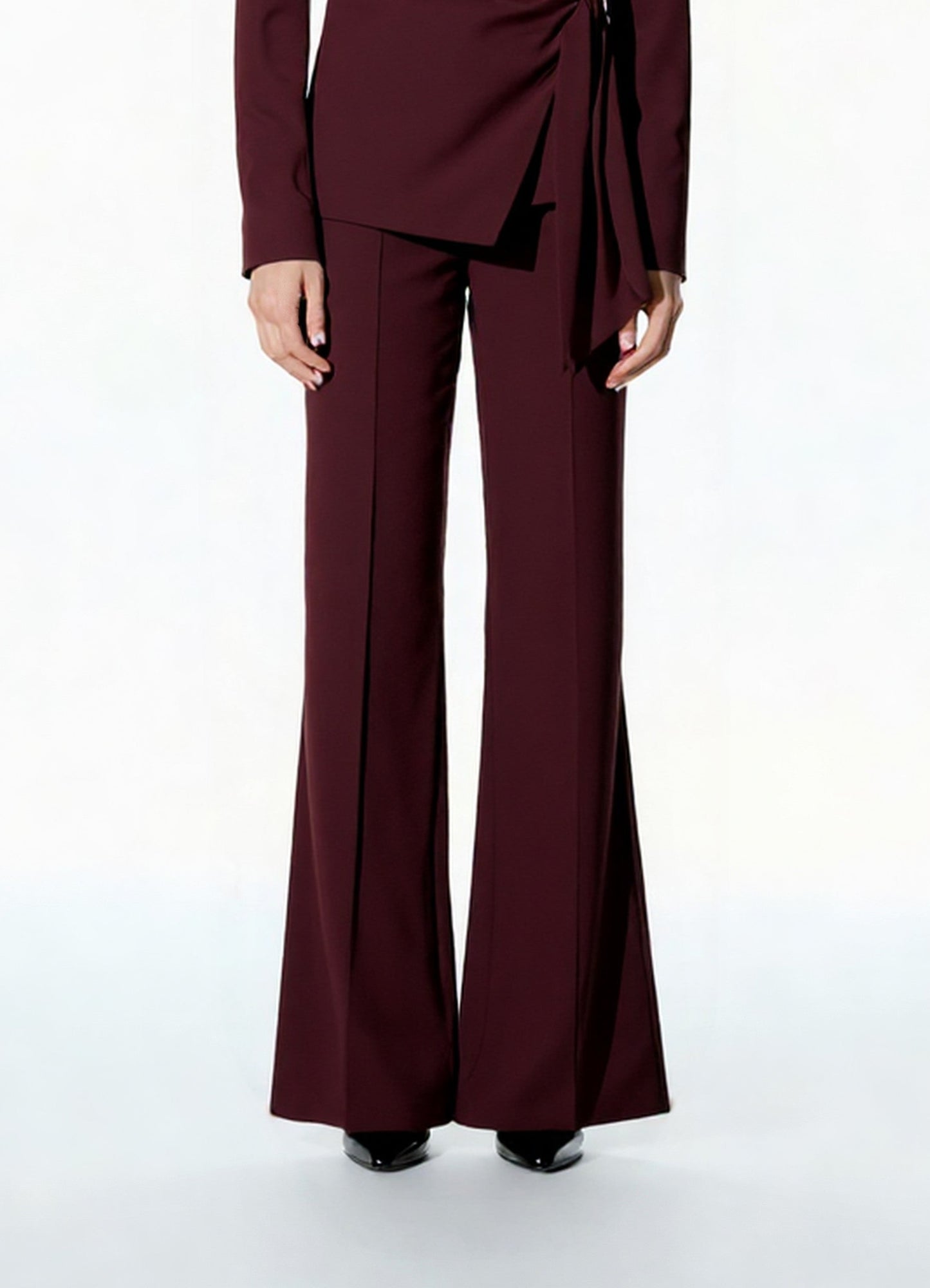 TAILLEUR GIACCA ANNODATA AI25543 BORDEAUX TENSIONE IN.