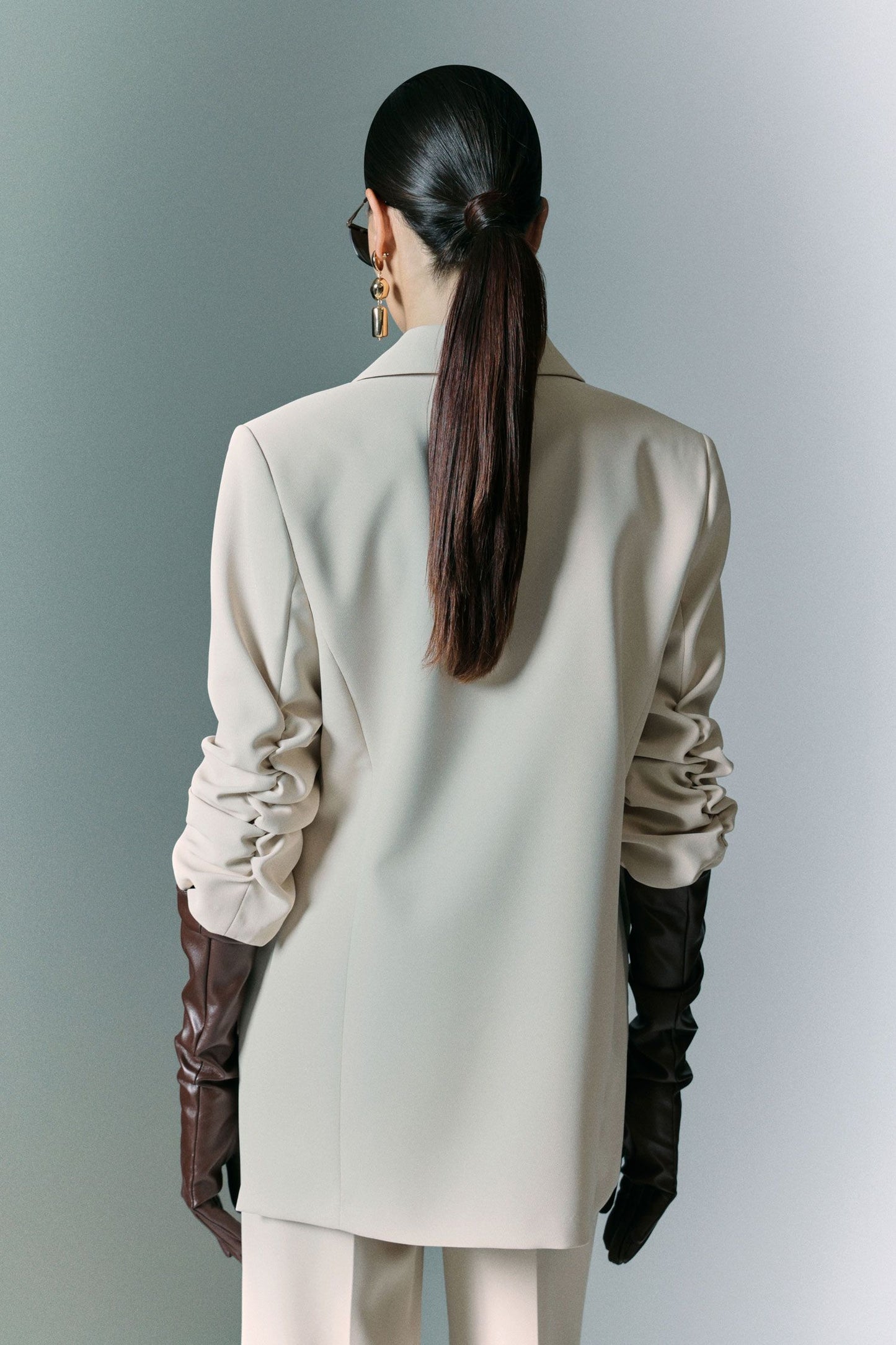 COMPLETO BLAZER E PANTALONE JBF7KSB BURRO IMPERIAL.