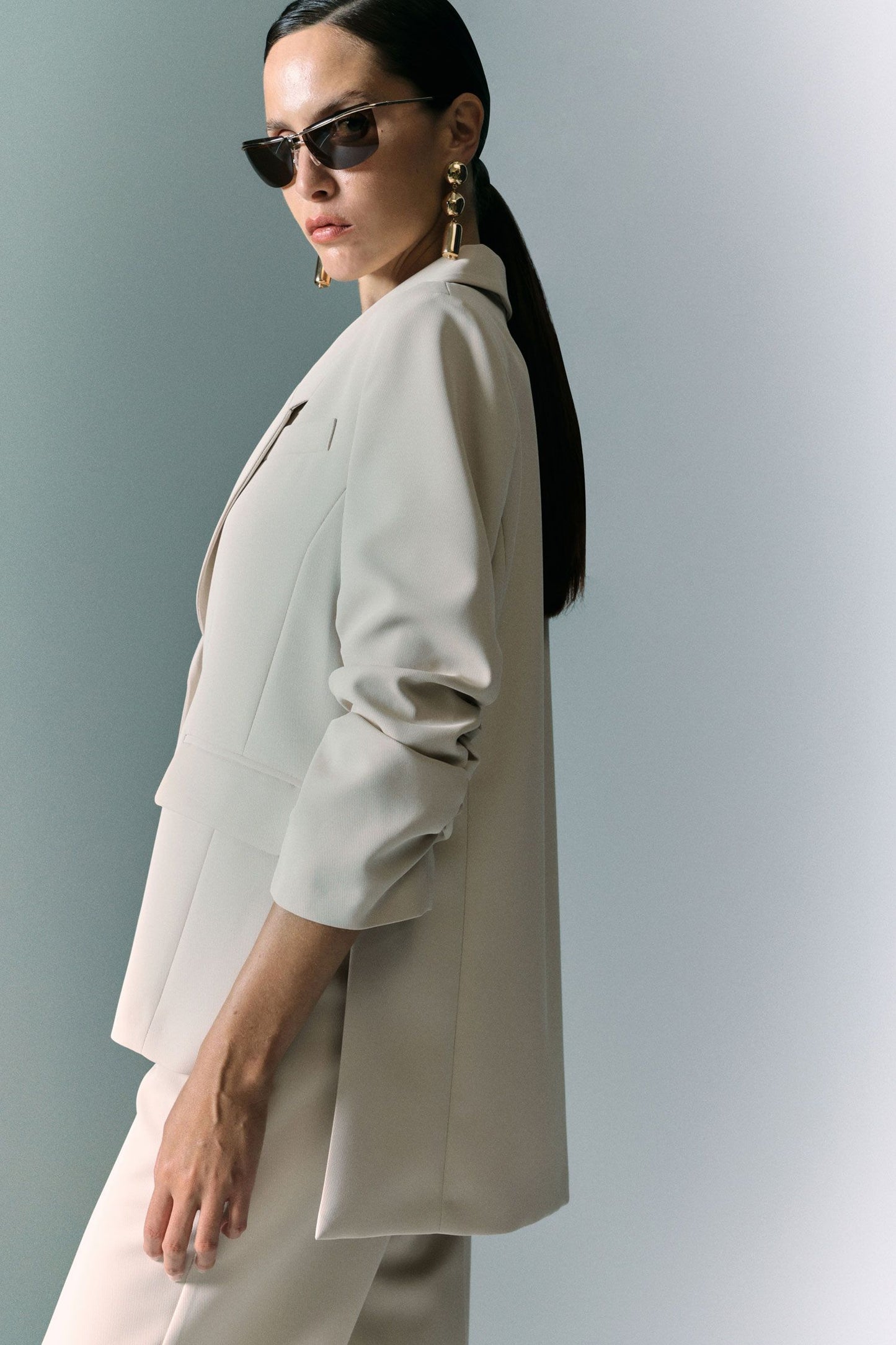 COMPLETO BLAZER E PANTALONE JBF7KSB BURRO IMPERIAL.