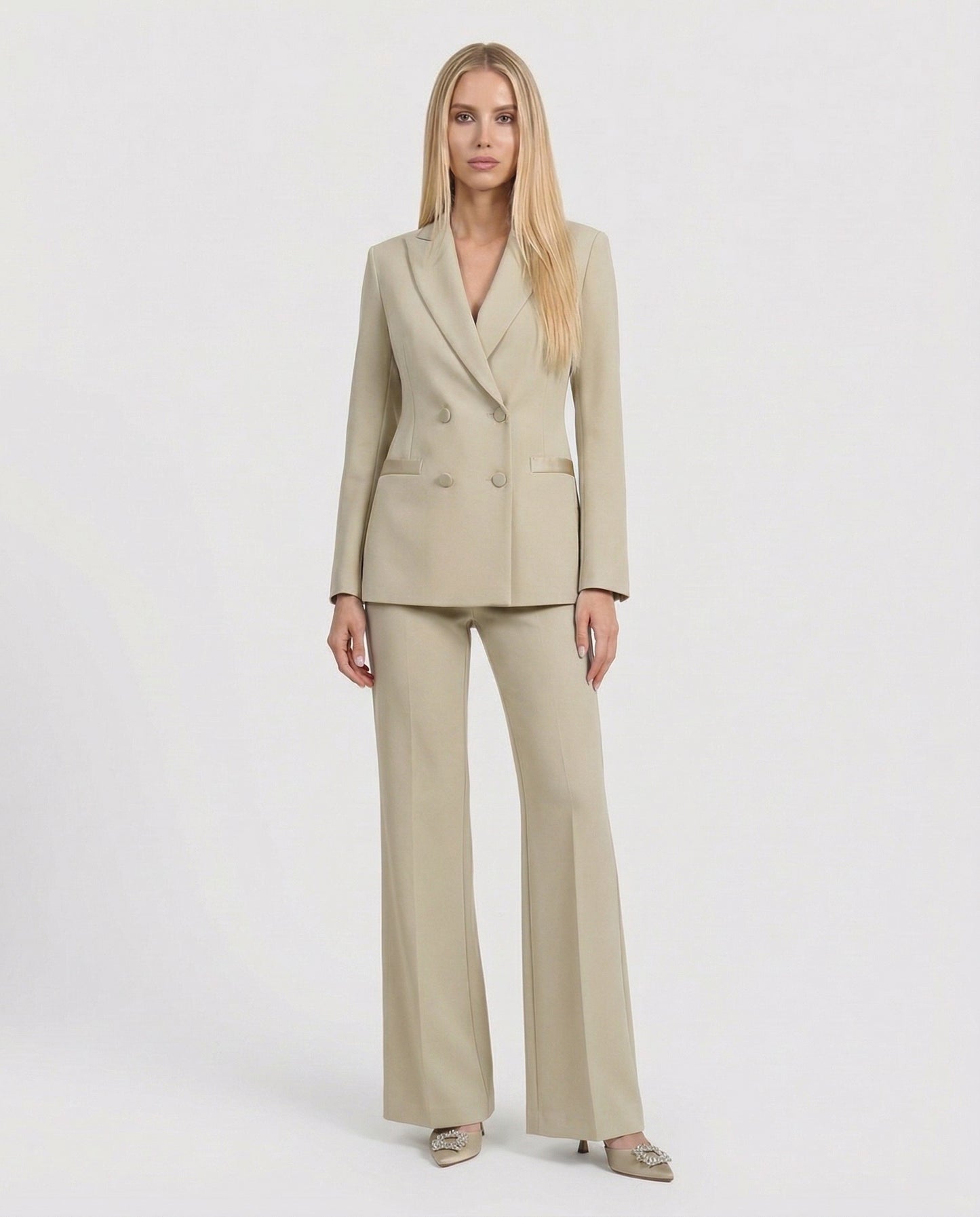 TAILLEUR GIACCA DOPPIOPETTO JU25LAW PLATINO IMPERIAL.