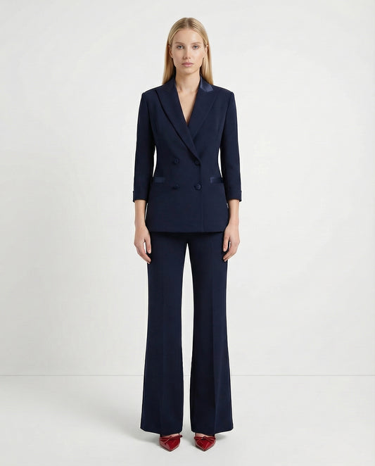 TAILLEUR GIACCA DOPPIOPETTO JU25LAW BLU IMPERIAL.