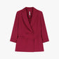 TAILLEUR GIACCA DOPPIOPETTO CON REVER A LANCIA MAGENTA IMPERIAL