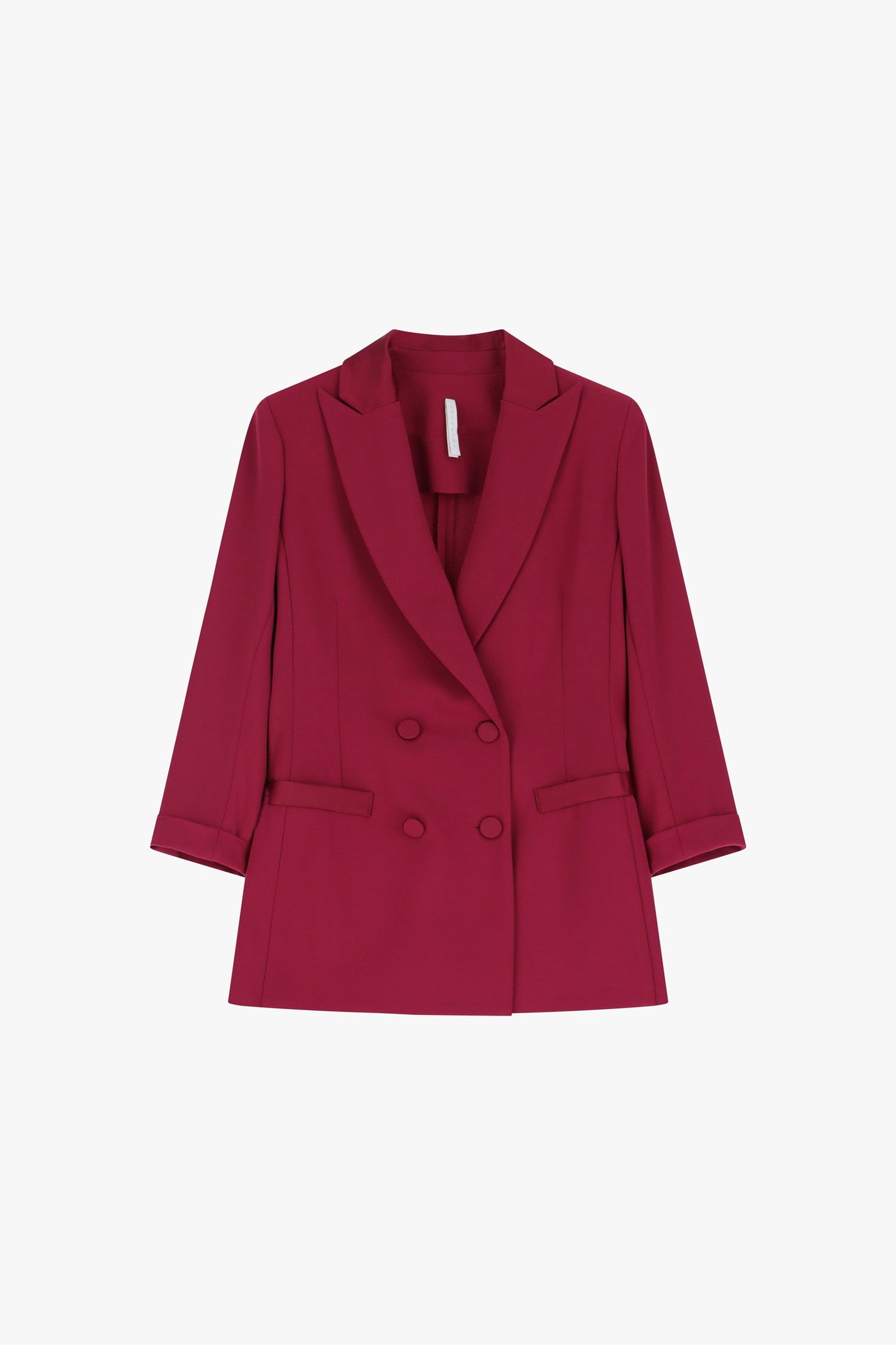 TAILLEUR GIACCA DOPPIOPETTO CON REVER A LANCIA MAGENTA IMPERIAL