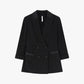 TAILLEUR GIACCA DOPPIOPETTO CON REVER A LANCIA NERO IMPERIAL