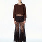 GONNA IN PIZZO FW250025 MORO TENSIONE IN.