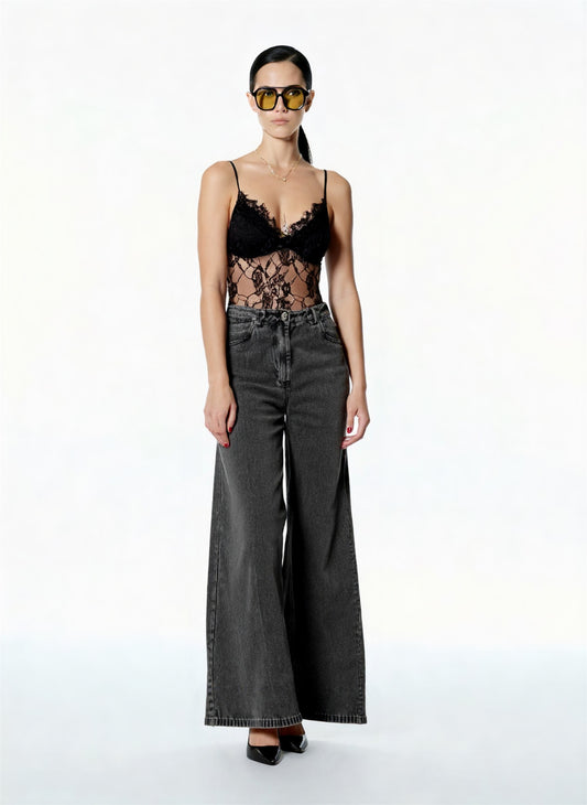 JEANS W25P440 NERO TENSIONE IN.