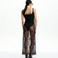SOTTOVESTE IN PIZZO 37480 NERO TENSIONE IN.