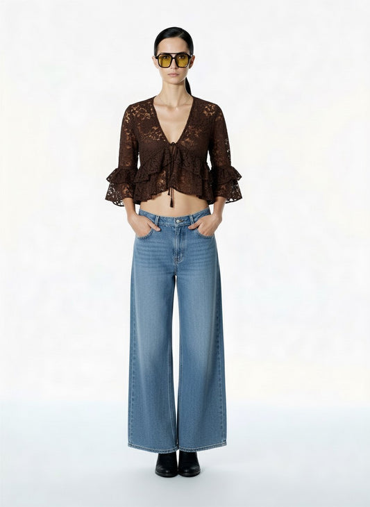 TOP IN PIZZO W25T329 MORO TENSIONE IN.