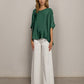 BLUSA FB736B05QPE25 VERDE D TENSIONE IN.