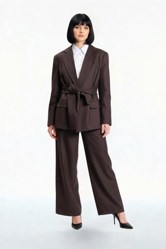 PANTALONE 26P1371 MORO TENSIONE IN.