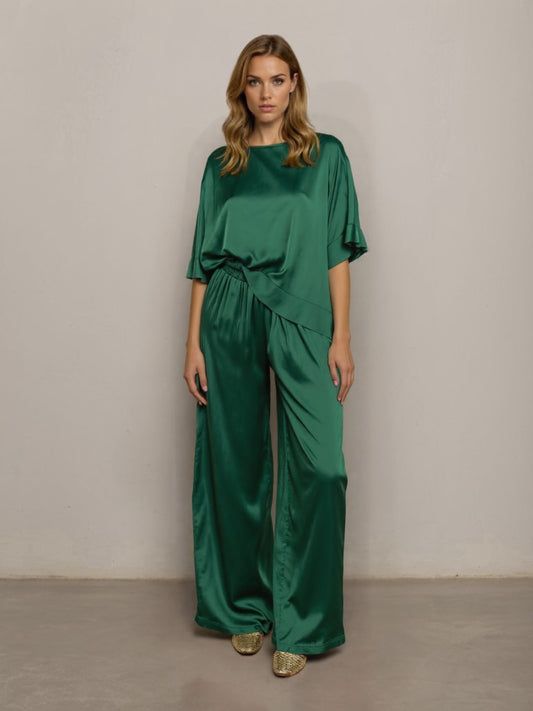 PANTALONE C191P05Q VERDE TENSIONE IN.