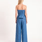 TOP A FASCIA S26TE28 INDACO TENSIONE IN.