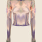 Top Manica Lunga Donna Me fui Fantasia 0427-X21