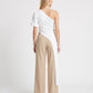 TOP MONOSPALLA PE260213 BIANCO TENSIONE IN.