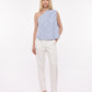 TOP RIE8JOT AZZURRO/BLU IMPERIAL.