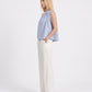 TOP RIE8JOT AZZURRO/BLU IMPERIAL.