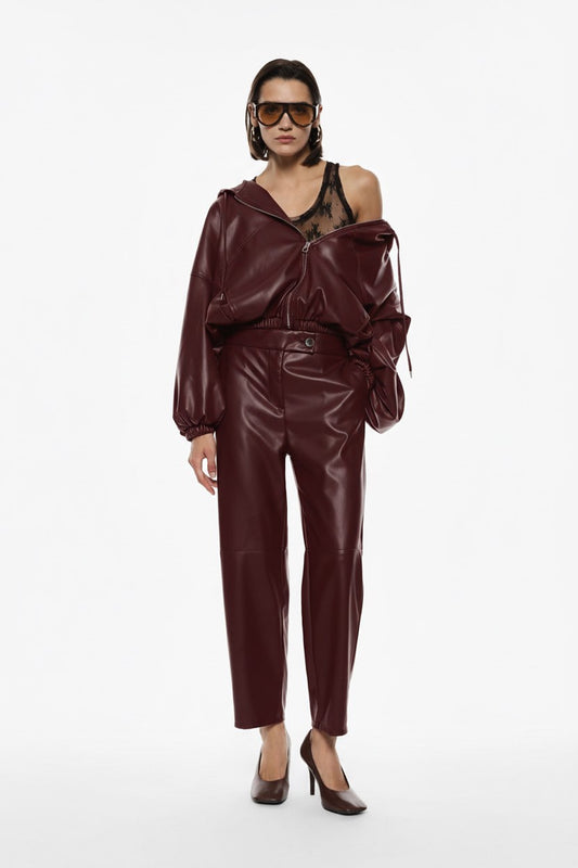 PANTALONI P6D5KGJ BORDEAUX IMPERIAL.