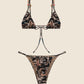 Donna Triangolo con Slip Fisso Fantasia 0300_X14