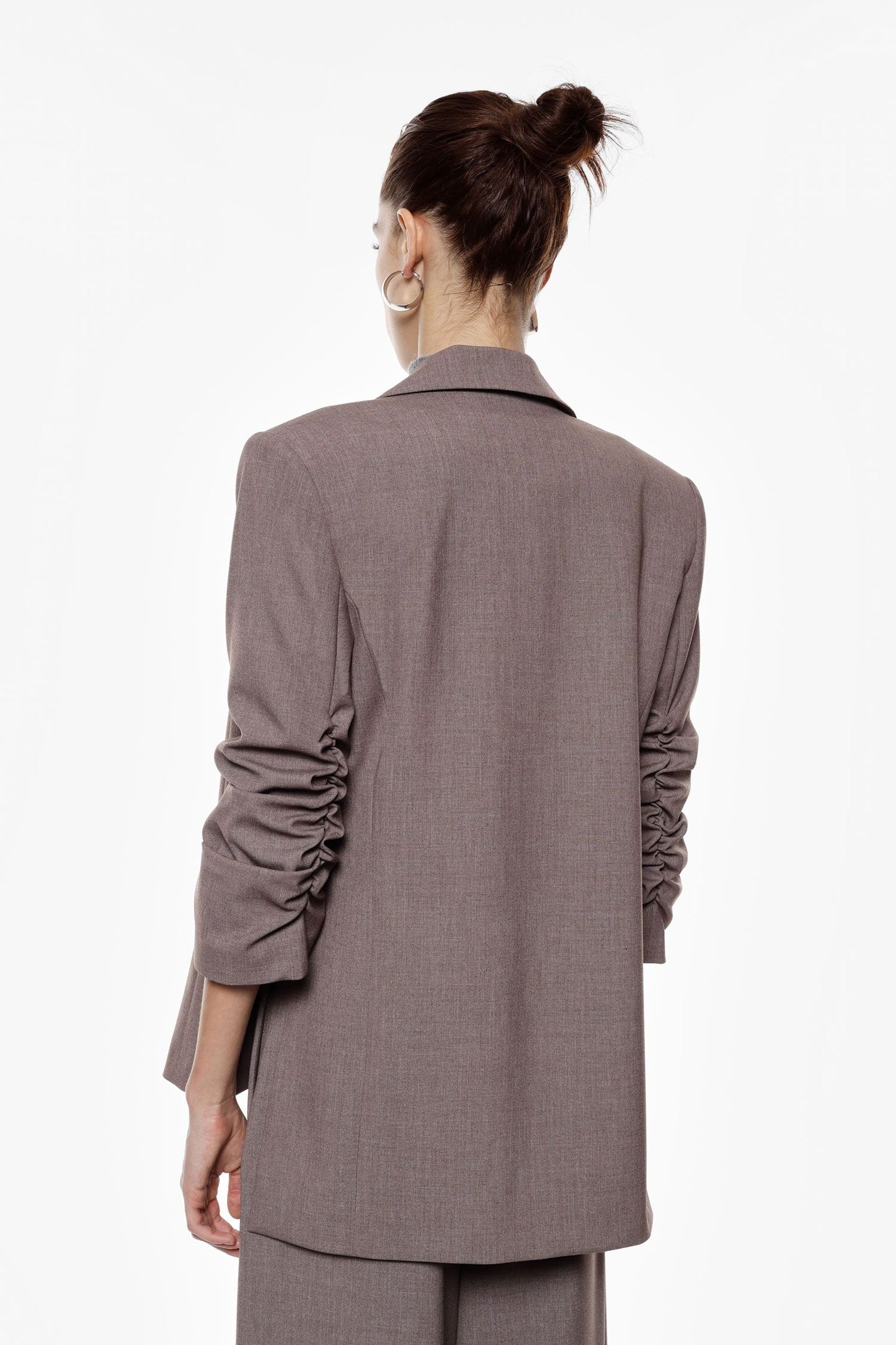 GIACCA JBF7KFV939 NOCCIOLA MELANGE IMPERIAL.