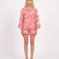CAMICIA IN MUSSOLA PE260500 ROSA TENSIONE IN.