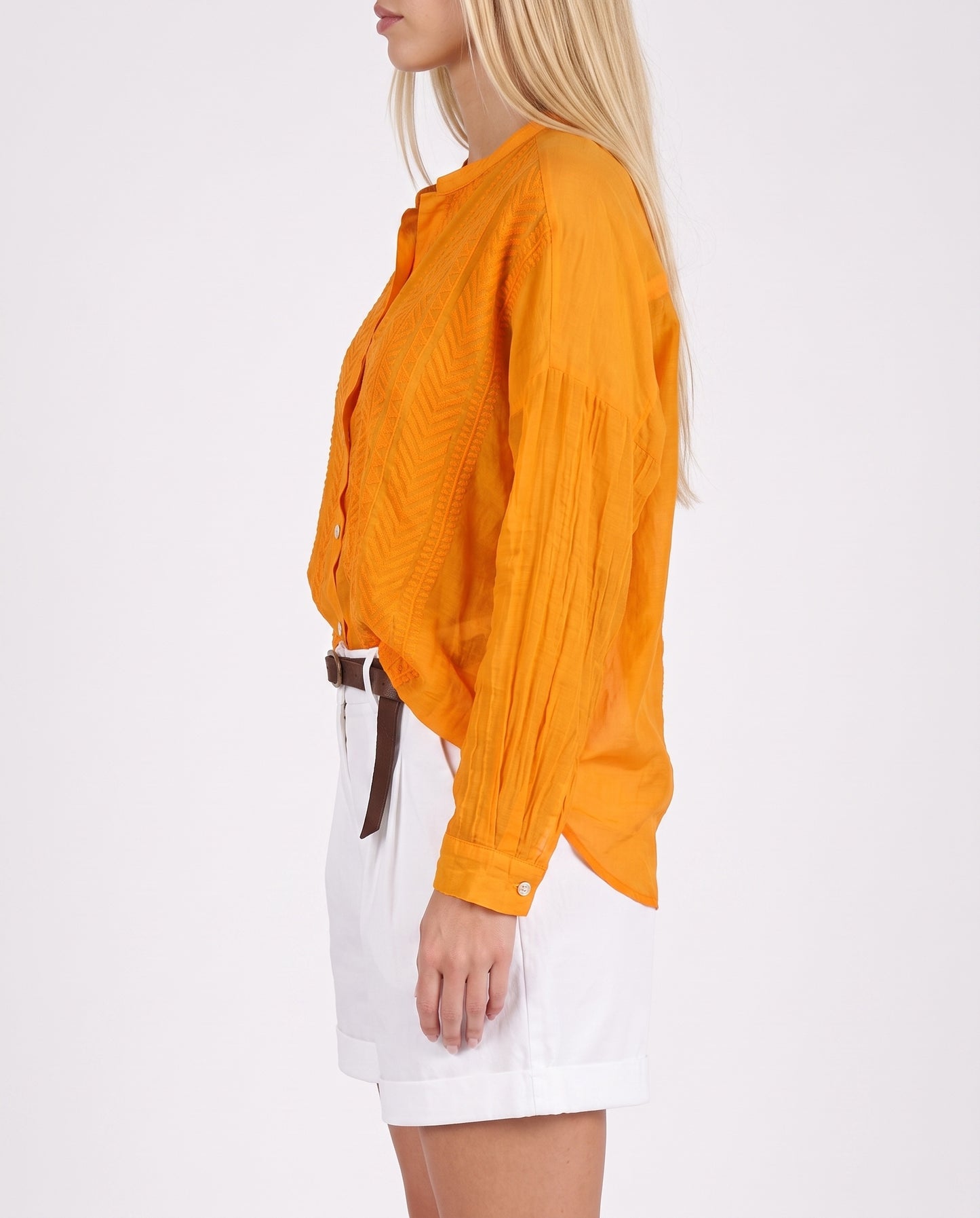 CAMICIA S26CF85 MANDARINO TENSIONE IN.