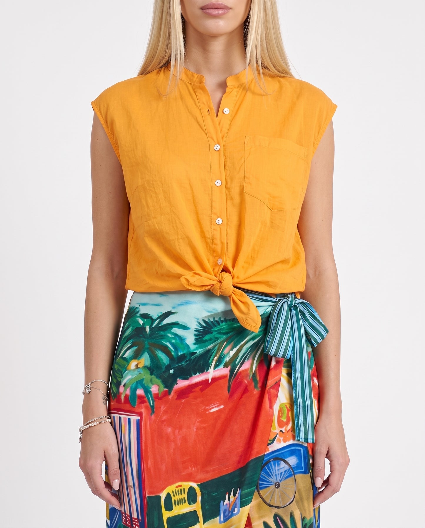 CAMICIA S26CL38 MANDARINO TENSIONE IN.