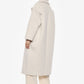 CAPPOTTO OVER CON MAXI REVERS E TASCHE KG26KLY PANNA IMPERIAL.