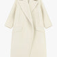 CAPPOTTO OVER CON MAXI REVERS E TASCHE KG26KLY PANNA IMPERIAL.