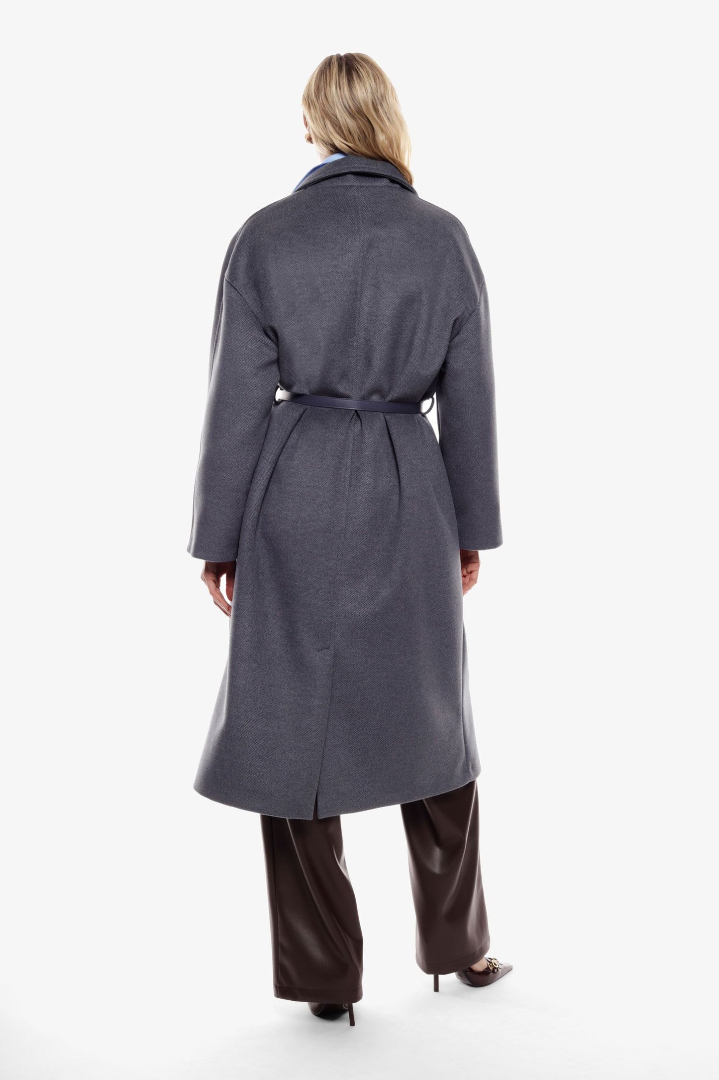 CAPPOTTO DOPPIOPETTO KH36KYH ANTRACITE IMPERIAL.