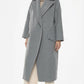CAPPOTTO OVER CON MAXI REVERS E TASCHE KG26KLY GRIGIO IMPERIAL.