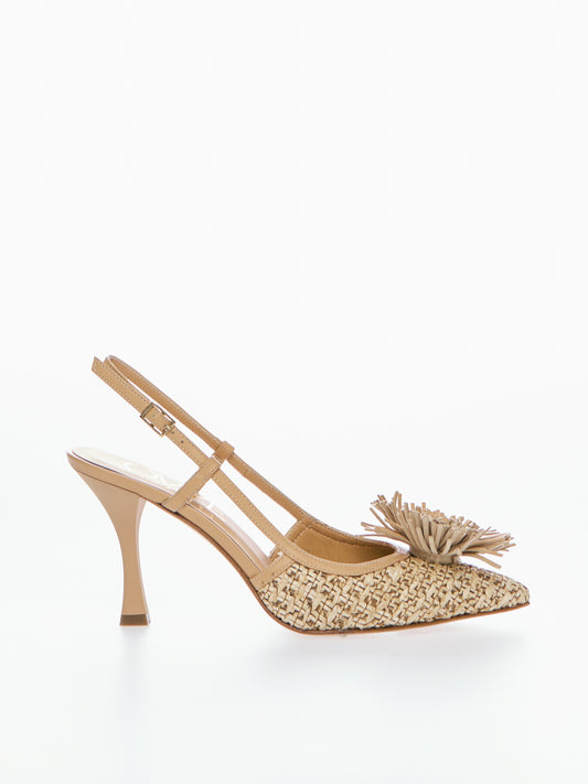 Slingback In Raffia WIKTORIA OVYE