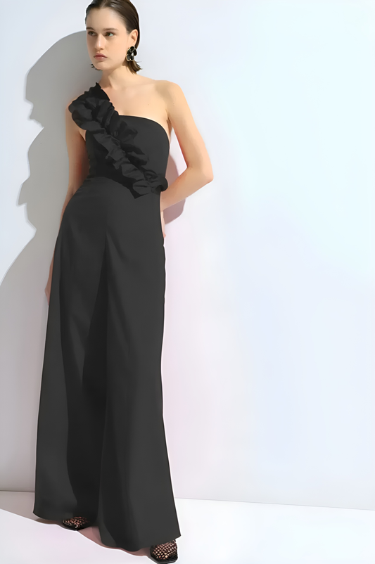 TUTA/SALOPETTE Y552JFP NERO IMPERIAL.