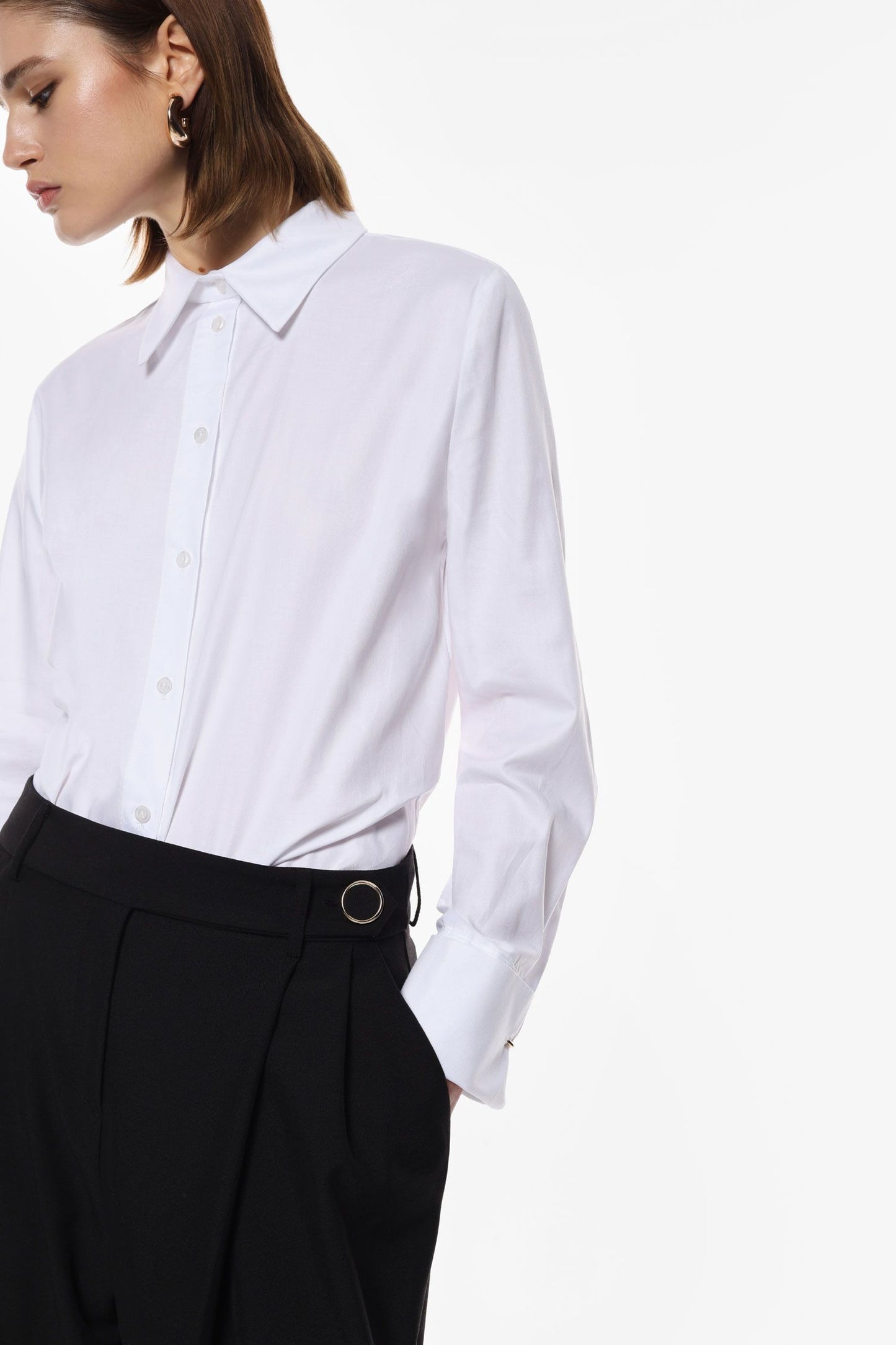 CAMICIA REGULAR FIT CNF7ITY BIANCA IMPERIAL.