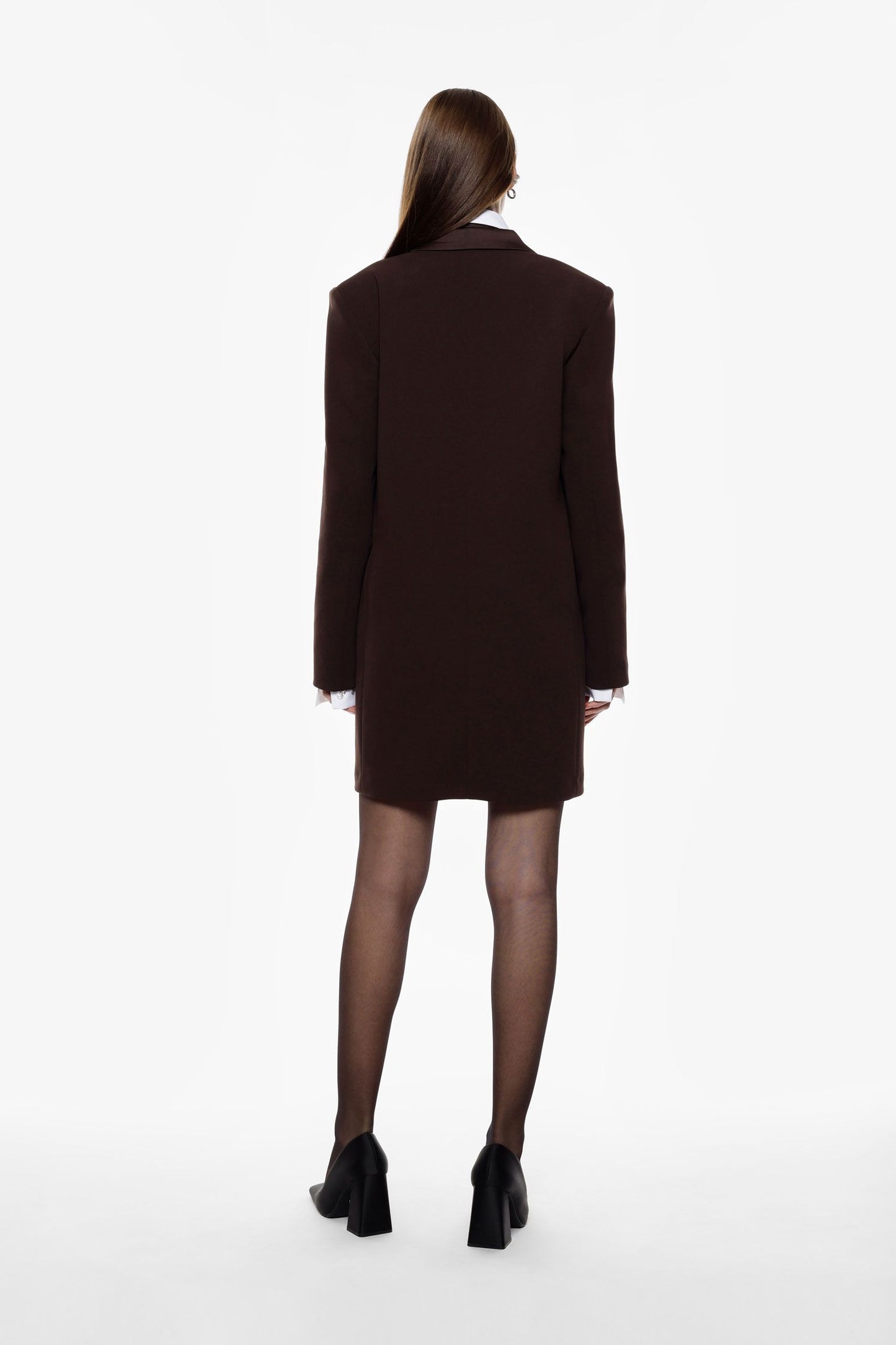 ABITO CORTO DOPPIOPETTO CON COLLO CLASSICO AFWJKAW MORO IMPERIAL.