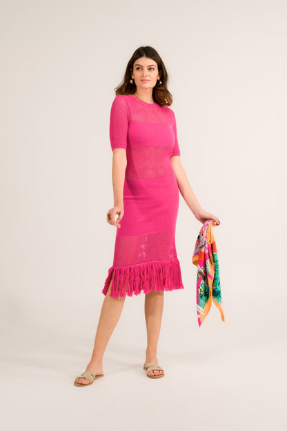 ABITO TRAFORATO FRANGE KONTATTO