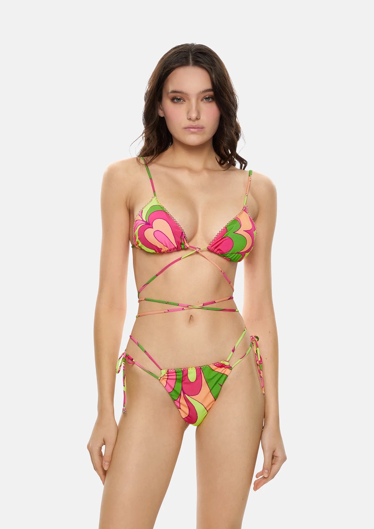 BIKINI TRIANGOLO E SLIP REGOLABILE WET ME FUI
