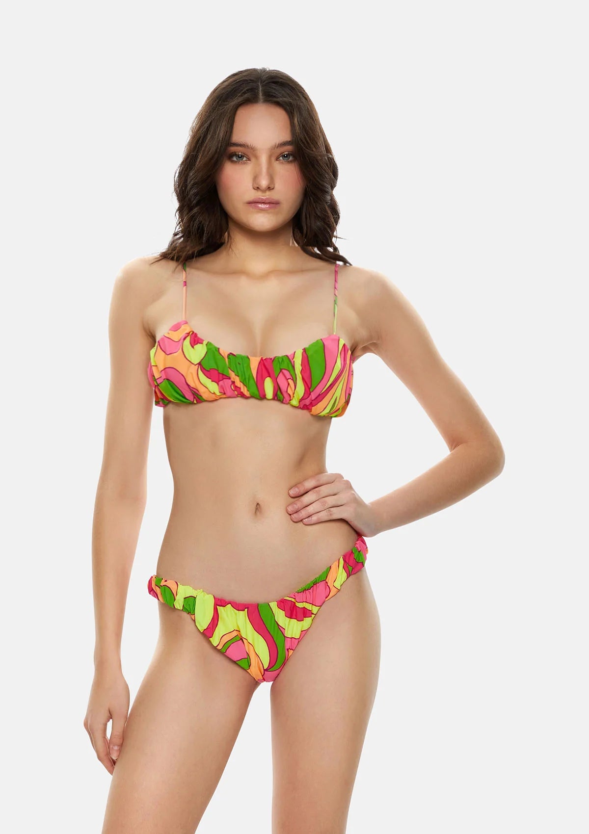 BIKINI TOP E SLIP AMERICANO FISSO WET ME FUI