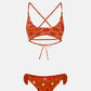 BIKINI TOP E SLIP NODI REGOLABILE GUARDA PAMPA ME FUI