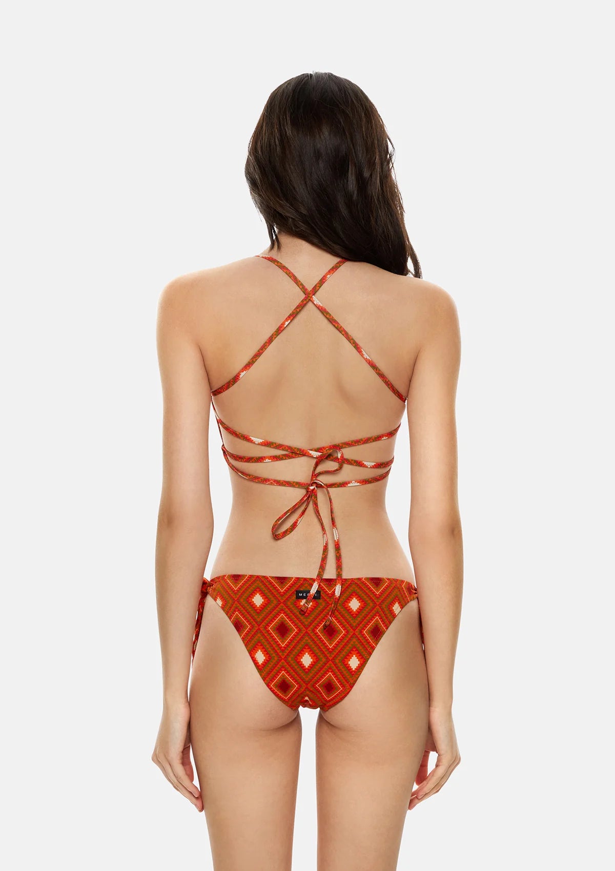 BIKINI TOP E SLIP NODI REGOLABILE GUARDA PAMPA ME FUI