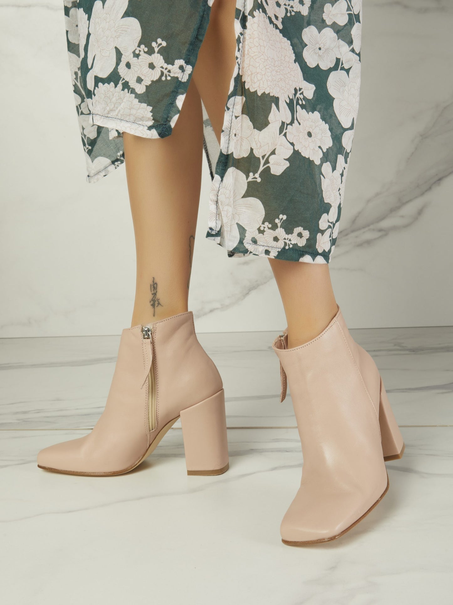 STIVALETTO IN PELLE OVYE