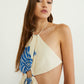 SOUVENIR Vestito cut out con ricami